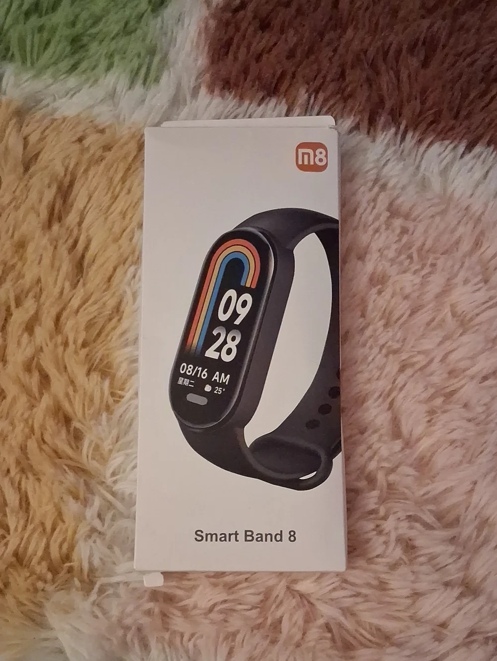 Smart Band 8 Fitness Tracker - Black